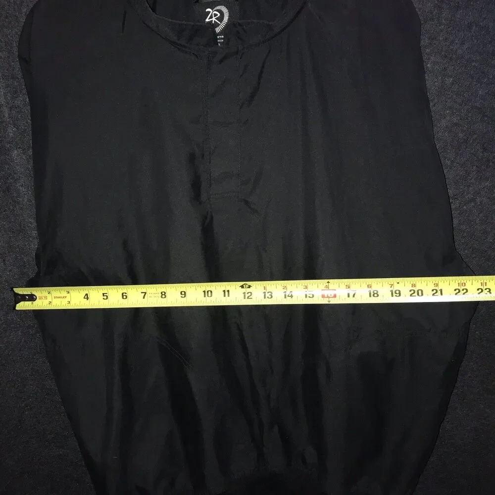 Zero Restriction Golf‎ Jacket Men Large Windbreaker 1/4 3 Snap Buttons Pullover - Picture 9 of 11